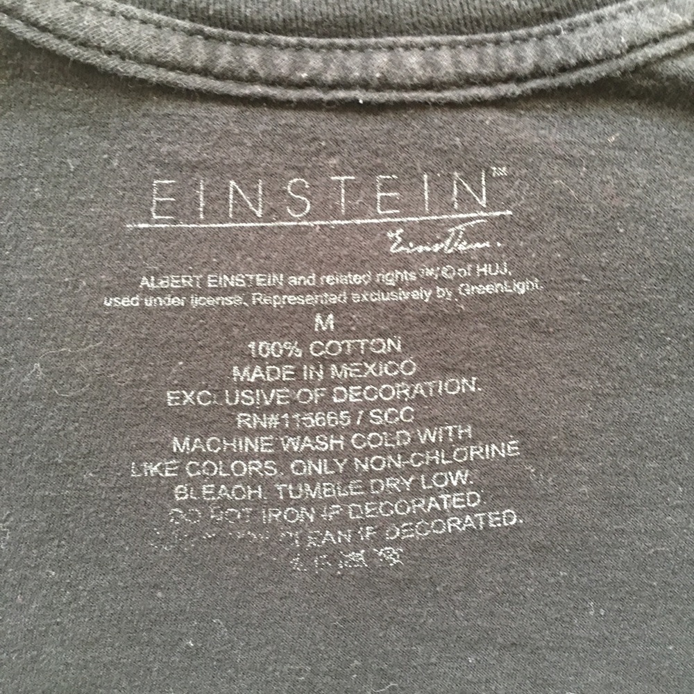 Einstein Graphic Tee - Picture 4 of 5